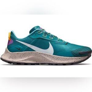 Nike Teal and Purple Athletic Shoes